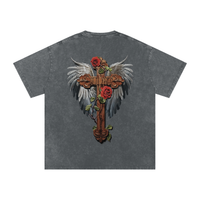 Acid Wash Oversize T-Shirt - 250 GSM